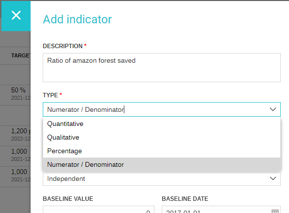 qualitative quantitative indicator